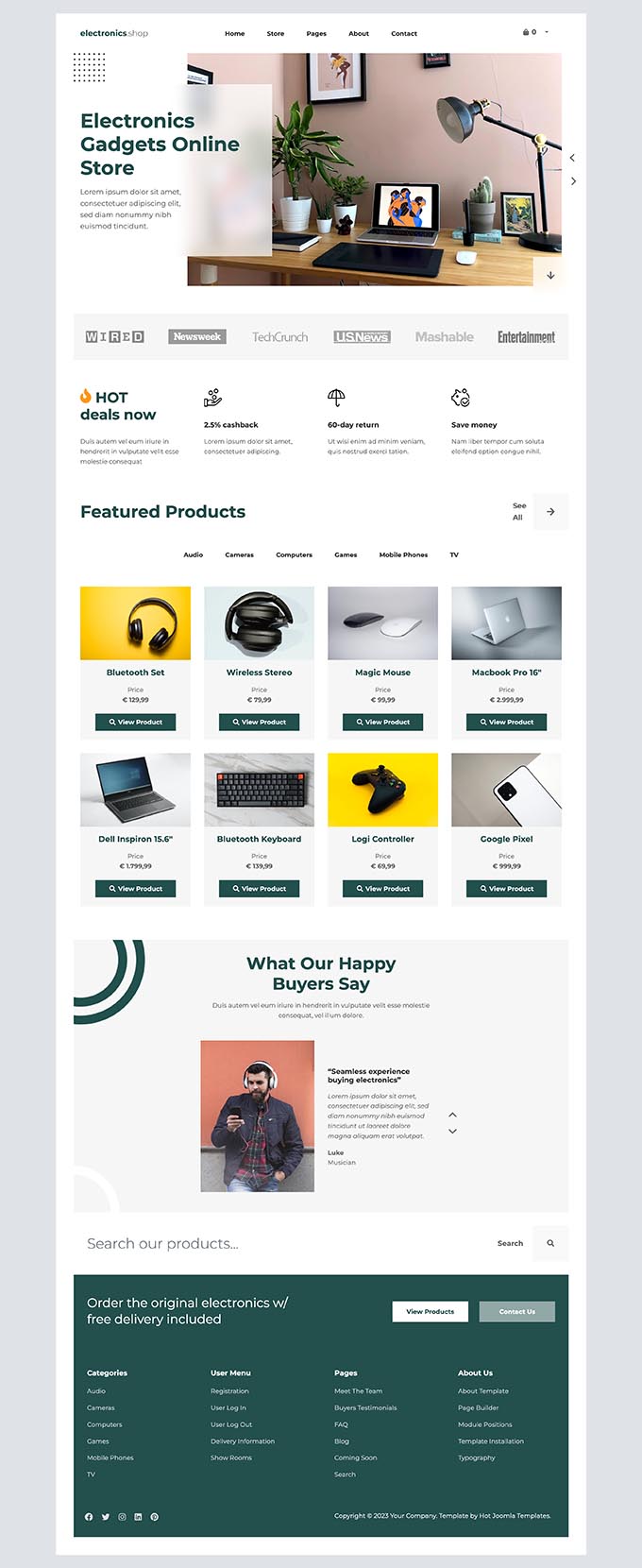 Hot Electronics Shop